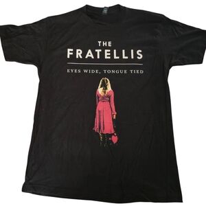 The Fratellis Eyes Wide Tongue Tied 2015 North American Tour Tee Men's Large
